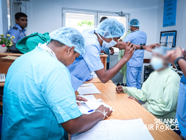 SLAF HOSPITAL COLOMBO SUCCESSFULLY CONCLUDES MASS CATARACT SURGERY CAMPAIGN FOR 75TH ANNIVERSARY