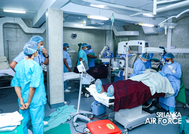 SLAF HOSPITAL COLOMBO SUCCESSFULLY CONCLUDES MASS CATARACT SURGERY CAMPAIGN FOR 75TH ANNIVERSARY