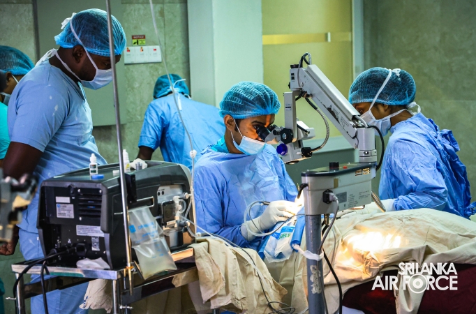 SLAF HOSPITAL COLOMBO SUCCESSFULLY CONCLUDES MASS CATARACT SURGERY CAMPAIGN FOR 75TH ANNIVERSARY