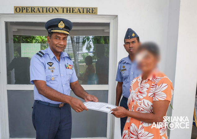 SLAF HOSPITAL COLOMBO SUCCESSFULLY CONCLUDES MASS CATARACT SURGERY CAMPAIGN FOR 75TH ANNIVERSARY