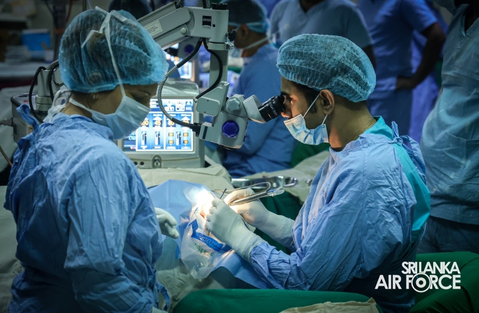 SLAF HOSPITAL COLOMBO SUCCESSFULLY CONCLUDES MASS CATARACT SURGERY CAMPAIGN FOR 75TH ANNIVERSARY