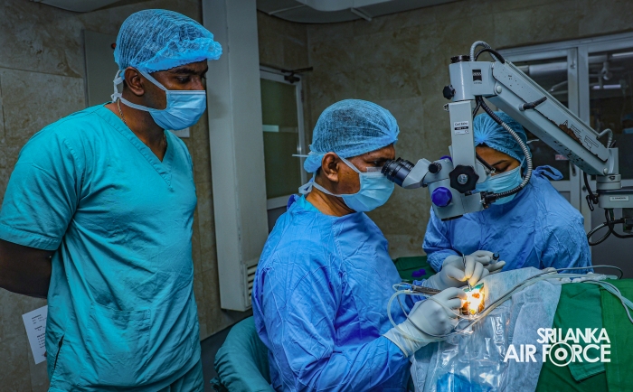 SLAF HOSPITAL COLOMBO SUCCESSFULLY CONCLUDES MASS CATARACT SURGERY CAMPAIGN FOR 75TH ANNIVERSARY