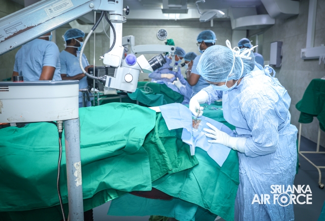 SLAF HOSPITAL COLOMBO SUCCESSFULLY CONCLUDES MASS CATARACT SURGERY CAMPAIGN FOR 75TH ANNIVERSARY