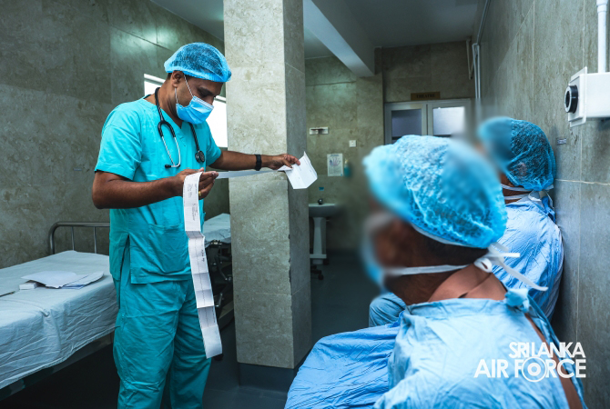 SLAF HOSPITAL COLOMBO SUCCESSFULLY CONCLUDES MASS CATARACT SURGERY CAMPAIGN FOR 75TH ANNIVERSARY