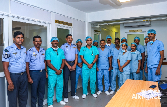 SLAF HOSPITAL COLOMBO SUCCESSFULLY CONCLUDES MASS CATARACT SURGERY CAMPAIGN FOR 75TH ANNIVERSARY