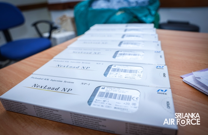 SLAF HOSPITAL COLOMBO SUCCESSFULLY CONCLUDES MASS CATARACT SURGERY CAMPAIGN FOR 75TH ANNIVERSARY