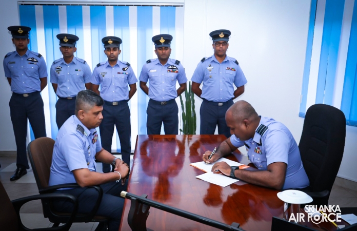 CHANGE OF COMMAND OF NO 3 MARITIME SQUADRON