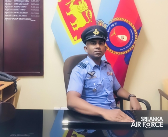 CHANGE OF COMMAND AT NO. 05 AIR DEFENCE RADAR SQUADRON SLAF STATION PALAVI