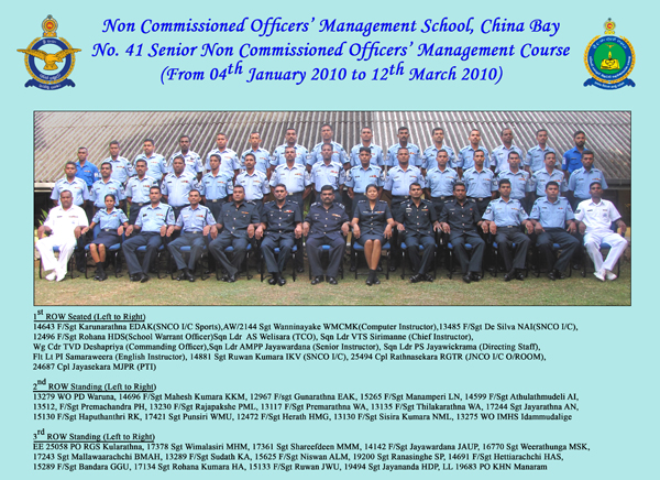 41st Batch of Academically Qualified Non-Commissioned Officers Pass Out