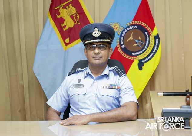 CHANGE OF COMMAND AT AIR FIELD CONSTRUCTION WING, SLAF BASE RATMALANA