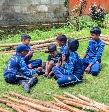 AIR SCOUTS OF THE SRI LANKA AIR FORCE SHINE AT GALLE CORROBOREE 2025