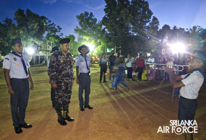 AIR SCOUTS OF THE SRI LANKA AIR FORCE SHINE AT GALLE CORROBOREE 2025