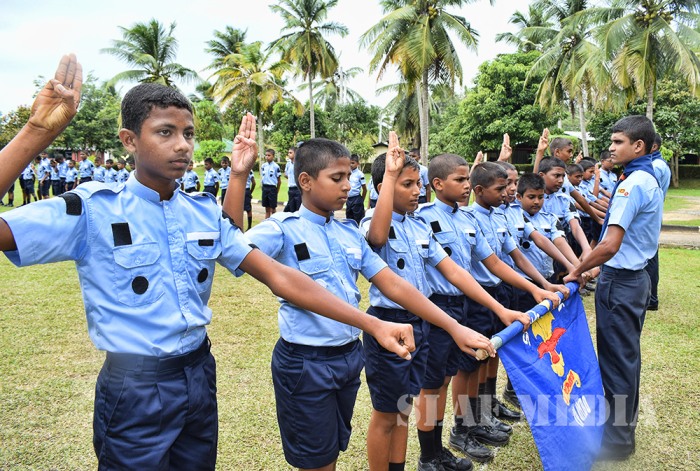 Junior Air Scout Initial Membership Badge Investiture Ceremony