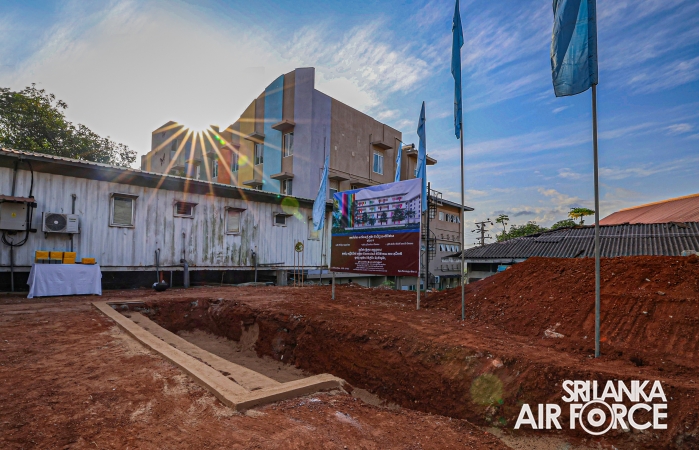 FOUNDATION STONE LAID FOR NEW FIVE-STOREY BUILDING AT MAHARAGAMA APEKSHA HOSPITAL