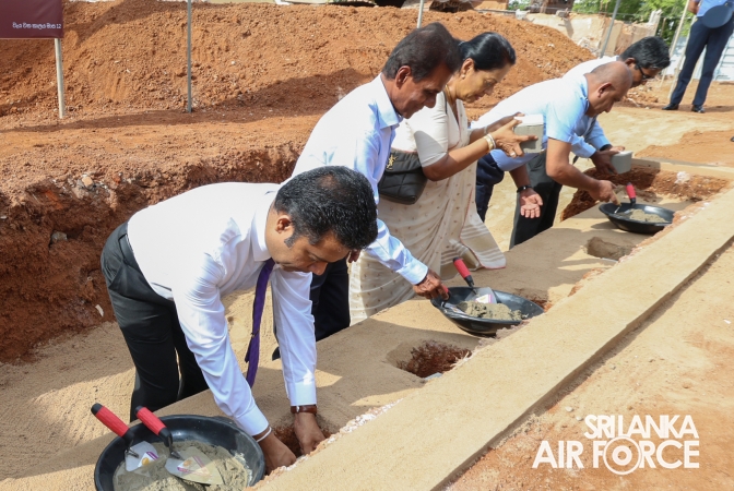 FOUNDATION STONE LAID FOR NEW FIVE-STOREY BUILDING AT MAHARAGAMA APEKSHA HOSPITAL