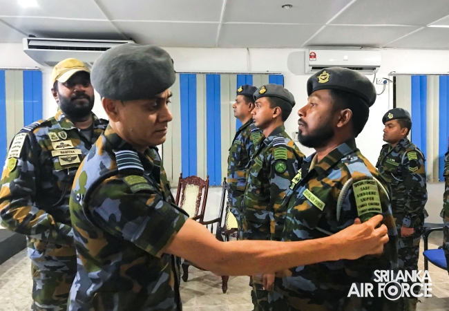 NO. 02 AERIAL SNIPER COURSE CONCLUDES AT SLAF REGIMENTAL TRAINING CENTRE AMPARA