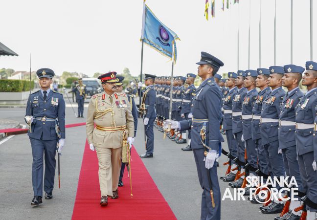 ARMY COMMANDER PAYS OFFICIAL VISIT TO AIR FORCE HEADQUARTERS