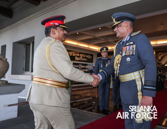ARMY COMMANDER PAYS OFFICIAL VISIT TO AIR FORCE HEADQUARTERS