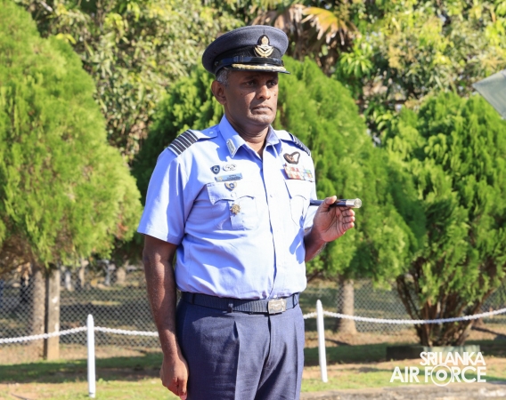 CHANGE OF COMMAND AT THE AIRCRAFT ENGINEERING WING,SLAF BASE KATUNAYAKE