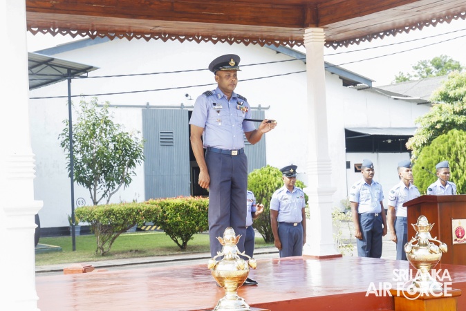 AERONAUTICAL ENGINEERING SUPPORT WING SLAF BASE RATMALANA CELEBRATES 17TH ANNIVERSARY