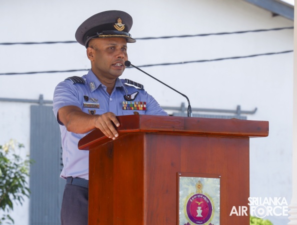 AERONAUTICAL ENGINEERING SUPPORT WING SLAF BASE RATMALANA CELEBRATES 17TH ANNIVERSARY