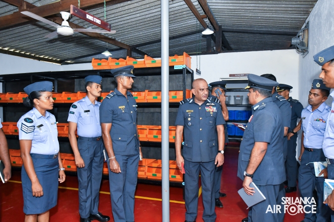 COMMANDER’S INSPECTION OF SLAF STATION BIA 2026