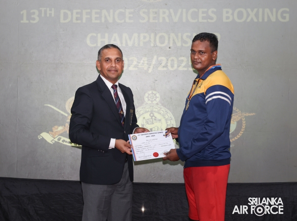 SLAF WOMEN’S BOXING TEAM CROWNED AT THE 13TH DEFENCE SERVICES BOXING CHAMPIONSHIP 2024/2025