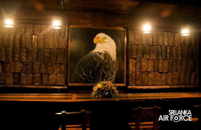 RELOCATED “EAGLES’ PERCH DRIFTWOOD CABANA” DECLARED OPEN AT SLAF BASE VAVUNIYA