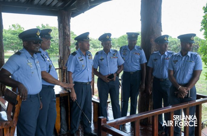 RELOCATED “EAGLES’ PERCH DRIFTWOOD CABANA” DECLARED OPEN AT SLAF BASE VAVUNIYA
