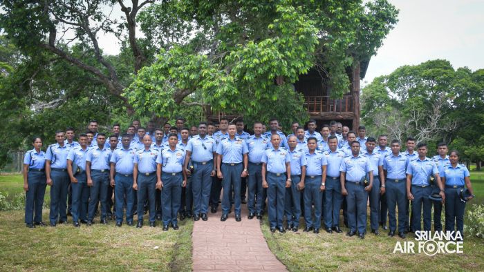 RELOCATED “EAGLES’ PERCH DRIFTWOOD CABANA” DECLARED OPEN AT SLAF BASE VAVUNIYA