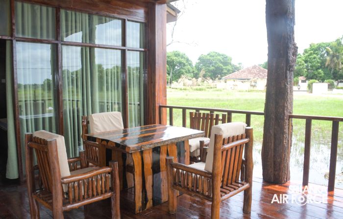 RELOCATED “EAGLES’ PERCH DRIFTWOOD CABANA” DECLARED OPEN AT SLAF BASE VAVUNIYA