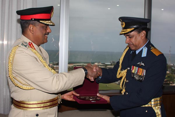 Chief of Defence Staff Visits Air Force Head Quarters