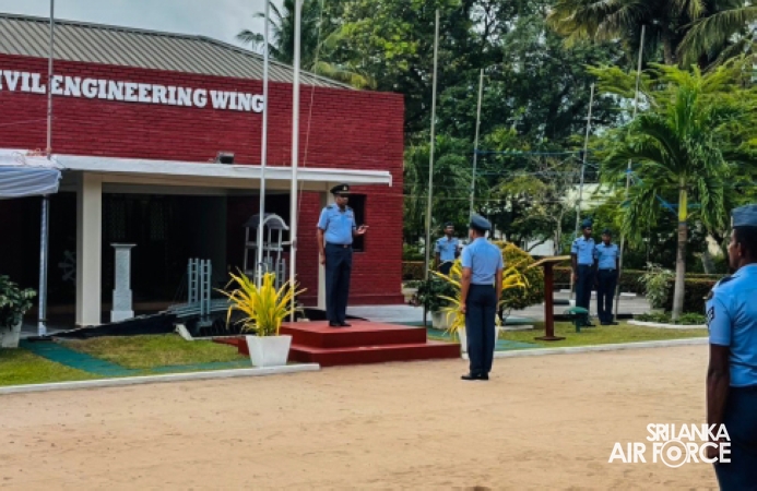 CIVIL
ENGINEERING WING SLAF BASE KATUNAYAKE CELEBRATES 22ND ANNIVERSARY
