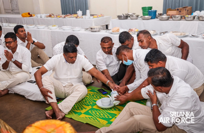CIVIL
ENGINEERING WING SLAF BASE KATUNAYAKE CELEBRATES 22ND ANNIVERSARY