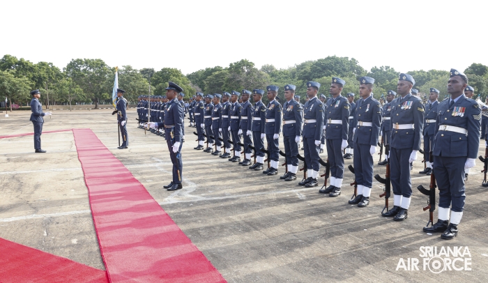 COMMANDER’S INSPECTION OF SLAF STATION PALAVI
