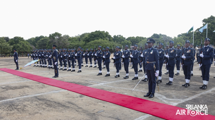 COMMANDER’S INSPECTION OF SLAF STATION PALAVI