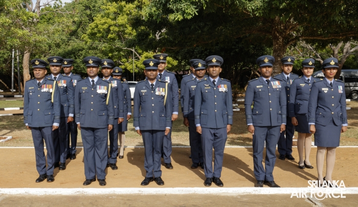 COMMANDER’S INSPECTION OF SLAF STATION PALAVI