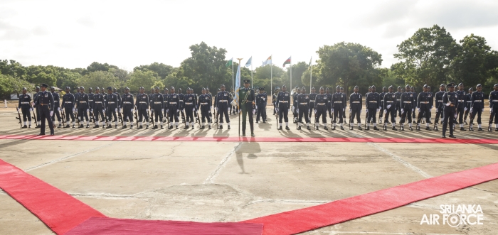 COMMANDER’S INSPECTION OF SLAF STATION PALAVI