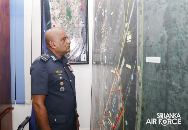 COMMANDER’S INSPECTION OF SLAF STATION PALAVI
