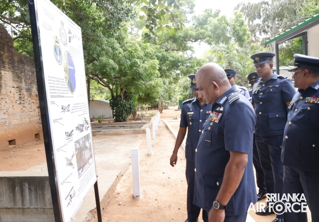 COMMANDER’S INSPECTION OF SLAF STATION PALAVI