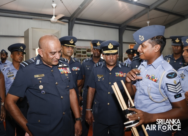 COMMANDER’S INSPECTION OF SLAF STATION PALAVI