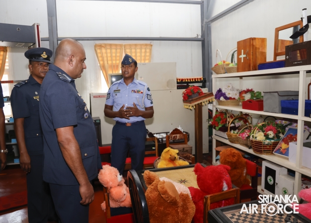 COMMANDER’S INSPECTION OF SLAF STATION PALAVI