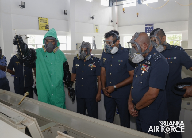 COMMANDER’S INSPECTION OF SLAF STATION PALAVI