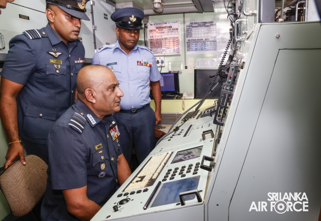 COMMANDER’S INSPECTION OF SLAF STATION PALAVI
