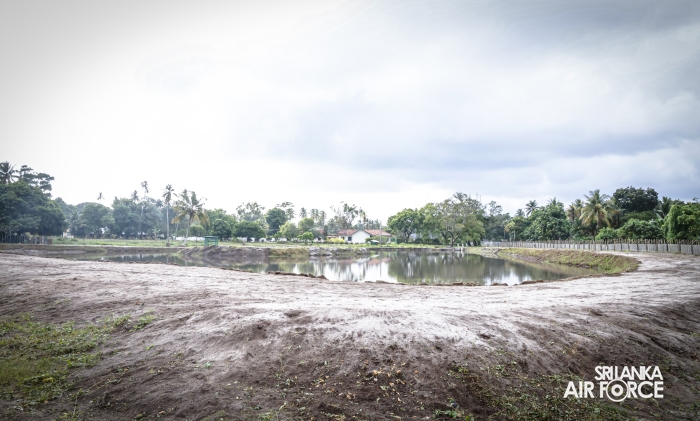 AIR FORCE COMMANDER REVIEWS PROGRESS OF DEVELOPMENT PROJECTS AT SLAF BASE KATUNAYAKE