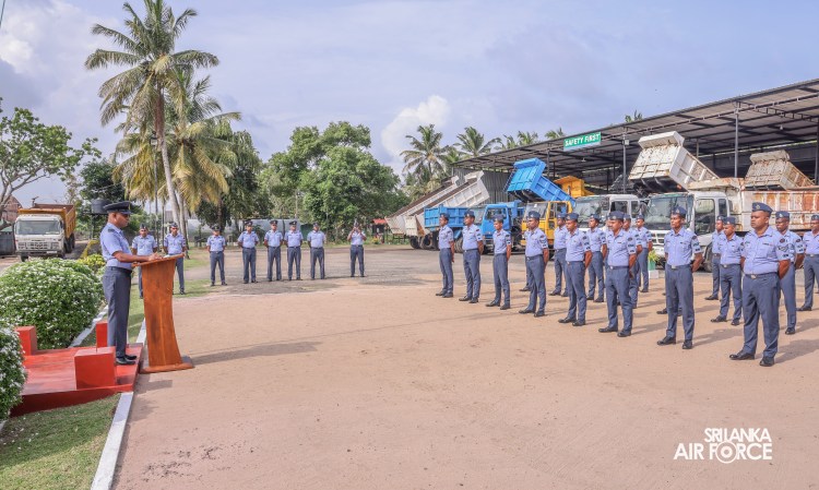 CONSTRUCTION MACHINERY WING AT SLAF BASE KATUNAYAKE CELEBRATES 12TH ANNIVERSARY