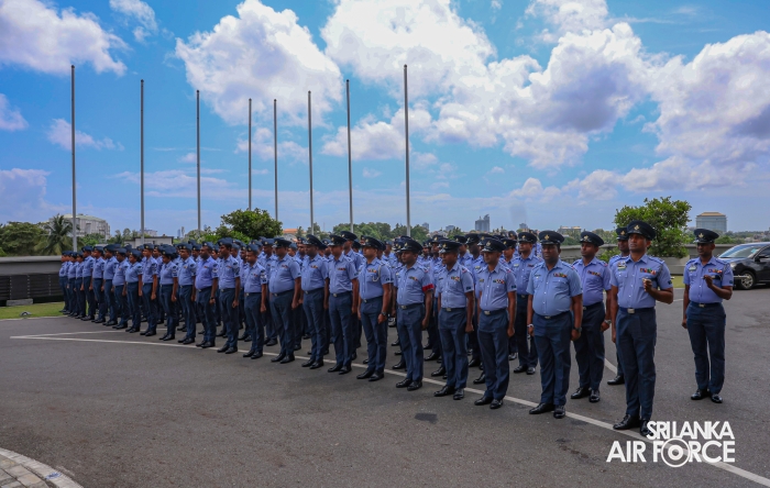 NEW COMMAND MASTER WARRANT OFFICER TAKES OVER DUTIES