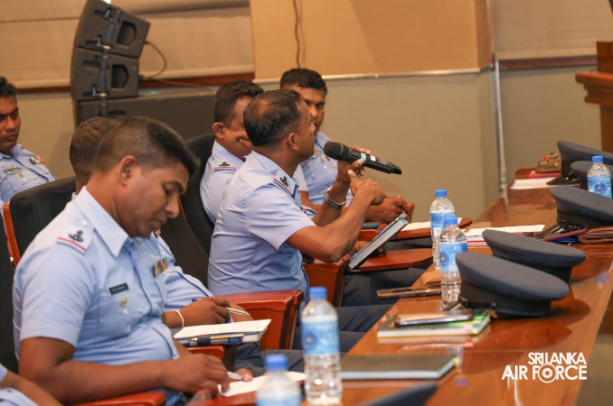 CONFERENCE FOR SLAF WARRANT OFFICERS AND SENIOR AIRWOMEN HELD AT AFHQ