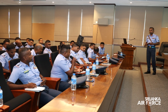 CONFERENCE FOR SLAF WARRANT OFFICERS AND SENIOR AIRWOMEN HELD AT AFHQ