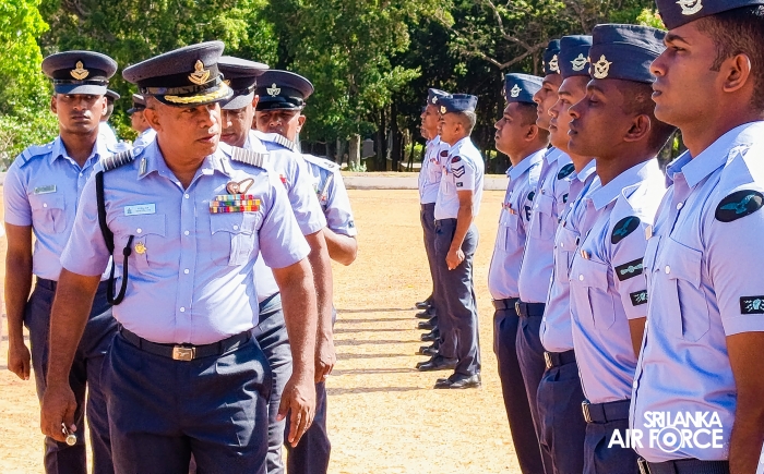 CHANGE OF COMMAND OF SLAF STATION IRANAMADU